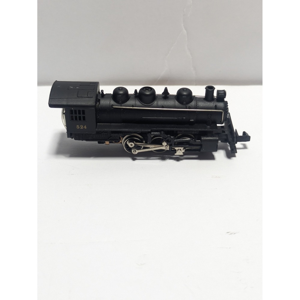 Bachmann Vintage 0-6-0 Steam Locomotive Engine 524 Black N Scale